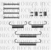 BORG & BECK BBK6278 Accessory Kit, disc brake pads
